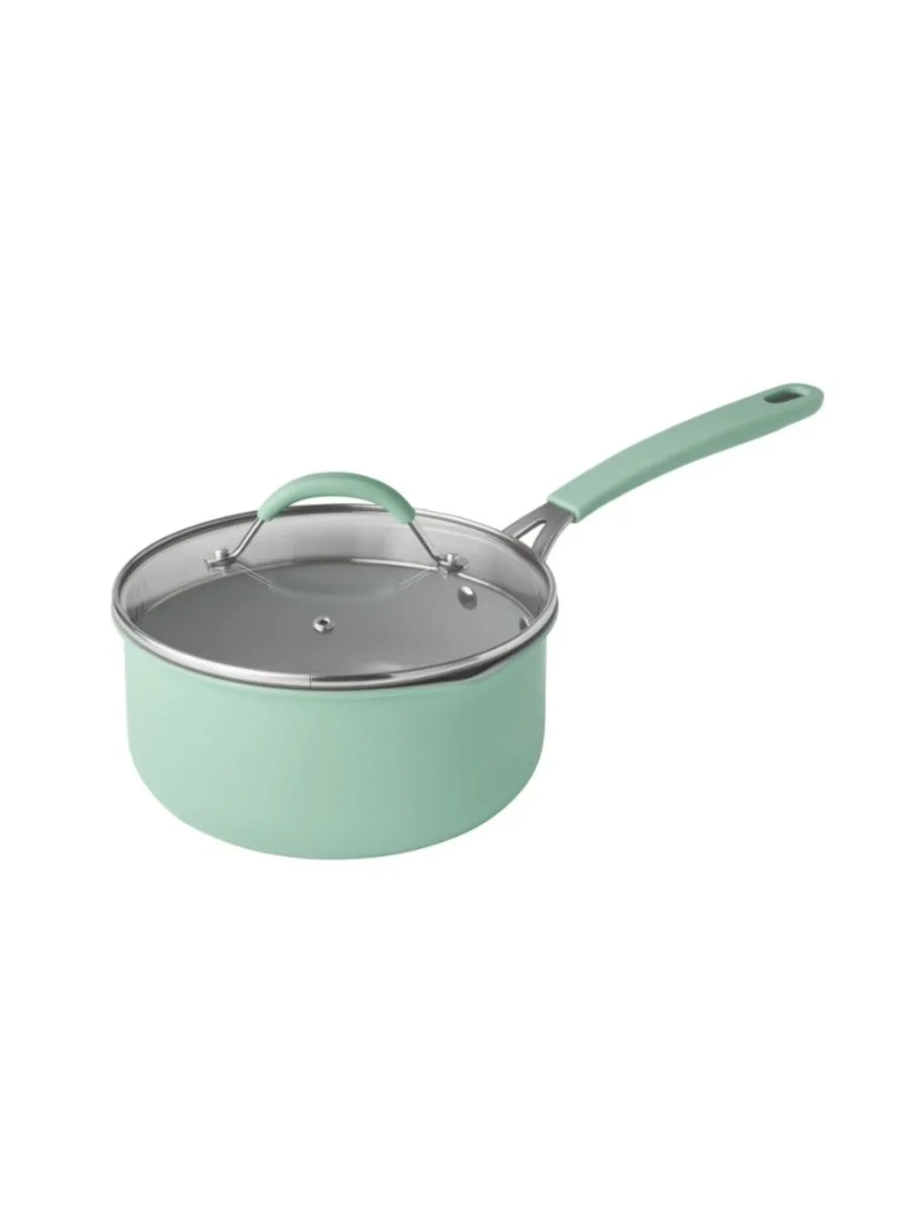 The Pioneer Woman Home Green Sutton 17-Piece Non-Stick Aluminum Cookware Set